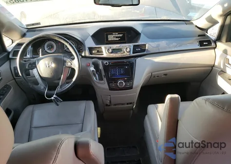 2014 Honda Odyssey Exl z USA, uszkodzony, nr VIN 5FNRL5H66EB011792